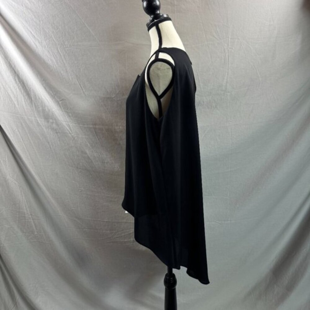 Bianca Nygard Sleeveless Blouse Asymmetrical Hem - Picture 5 of 6